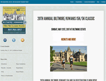 Tablet Screenshot of biltmorekiwanisclassicrace.com